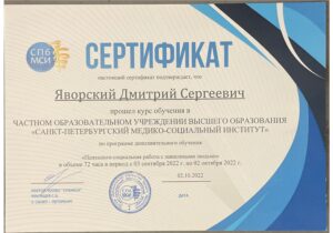 Психолого-социальная работа 2022